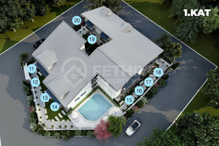 Квартира 2+1 в Фетхие, Турция | PKK-60654