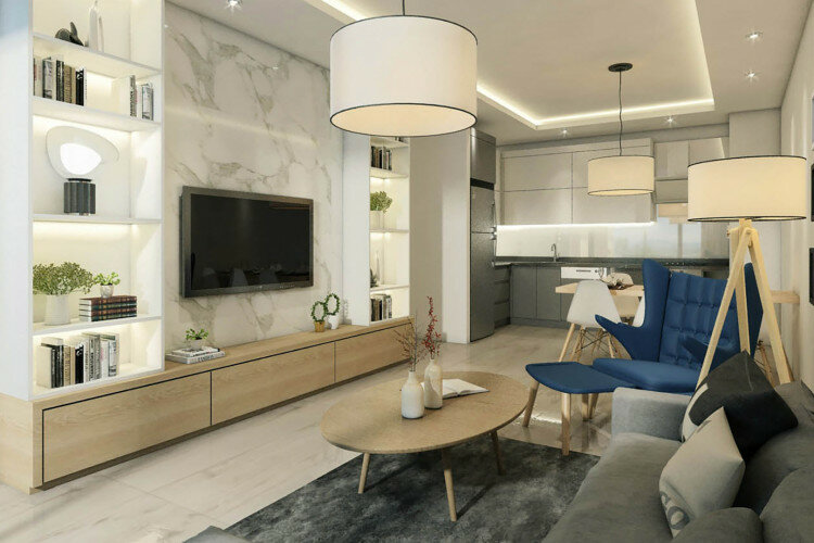 Квартира 2+1 в Каргыджаке, Алания, Турция | PTE-60658