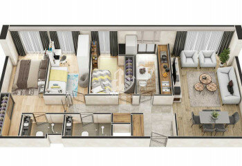 Квартира 2+1 в Стамбуле, Турция | PBB-60693