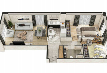 Квартира 2+1 в Стамбуле, Турция | PBB-60693