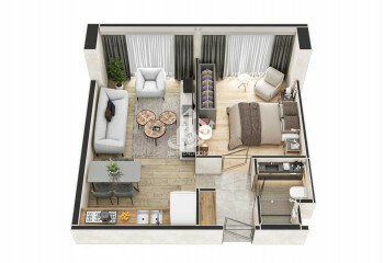 Квартира 2+1 в Стамбуле, Турция | PBB-60693