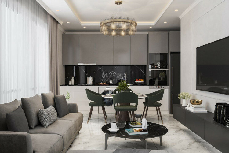 Квартира 3+1 в Алании, Турция | SBB-60729