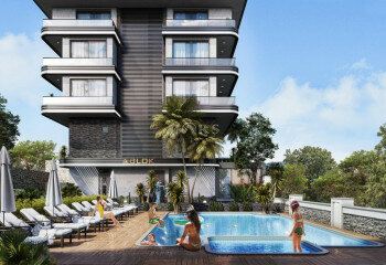 Квартира 1+1 в Алании, Турция | STE-60727