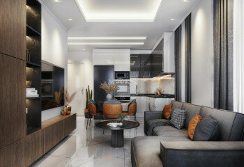 Квартира 1+1 в Алании, Турция | STE-60733