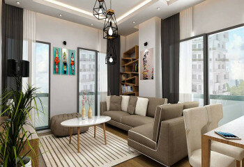 Квартира 1+1 в Стамбуле, Турция