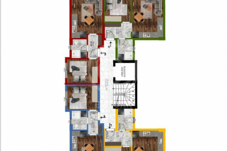 Квартира 2+1 в Газипаше, Турция | PBB-60868