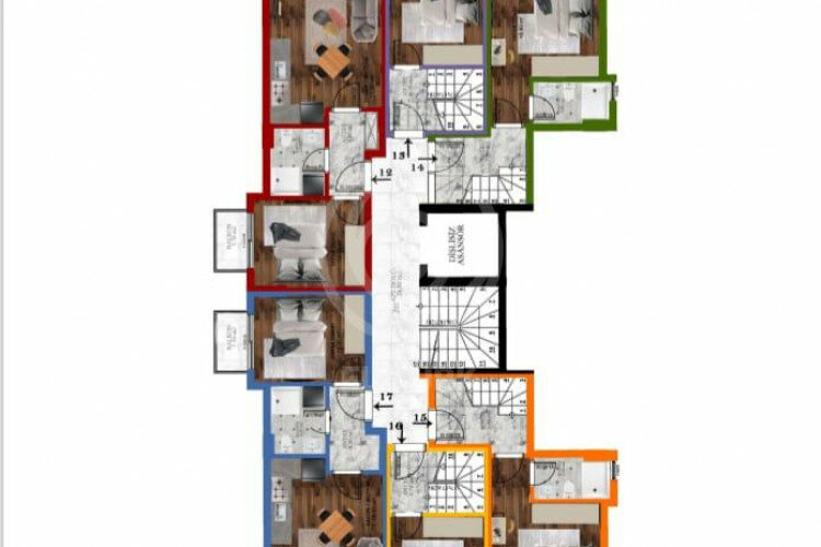 Квартира 2+1 в Газипаше, Турция | PBB-60868