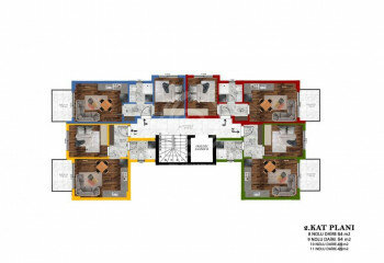 Квартира 2+1 в Газипаше, Турция | PBB-60868