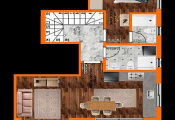 Квартира 2+1 в Газипаше, Турция | PBB-60868