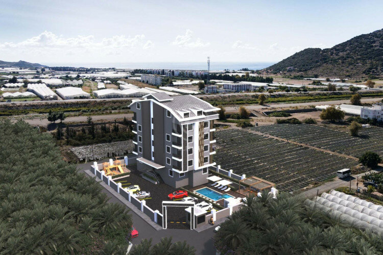 Квартира 1+1 в Газипаше, Турция | SBB-60865