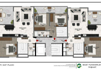 Квартира 1+1 в Газипаше, Турция | SBB-60865