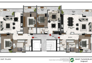Квартира 1+1 в Газипаше, Турция | SBB-60865