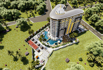 Квартира 2+1 в Газипаше, Турция | PTE-60871