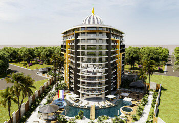 Квартира 2+1 в Газипаше, Турция | PTE-60871