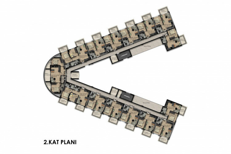 Квартира 4+1 в Газипаше, Турция | PKK-60873