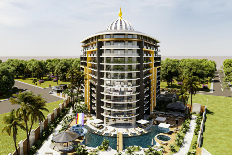 Квартира 6+1 в Газипаше, Турция | STE-60874