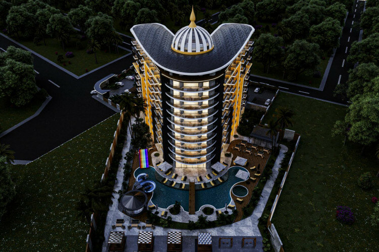 Квартира 6+1 в Газипаше, Турция | STE-60874