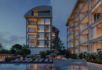 Квартира 1+1 в Каргыджаке, Алания, Турция | PTE-60968