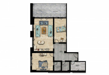 Квартира 2+1 в Трабзоне, Турция | SBB-60973