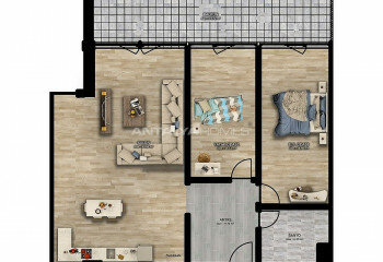 Квартира 2+1 в Трабзоне, Турция | SBB-60973