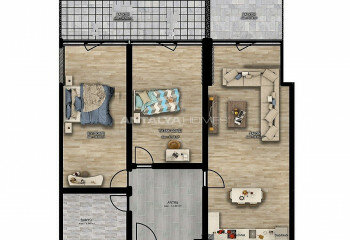 Квартира 2+1 в Трабзоне, Турция | SBB-60973