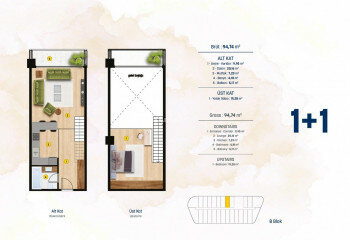 Квартира 3+1 в Бейликдюзе, Турция | SBB-61095