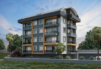 Квартира 2+1 в Алании, Турция
