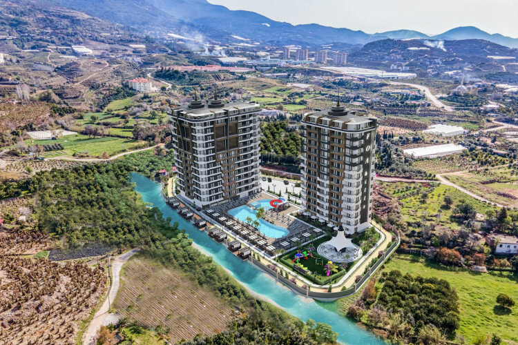 Квартира 1+1 в Алании, Турция | PTE-61242