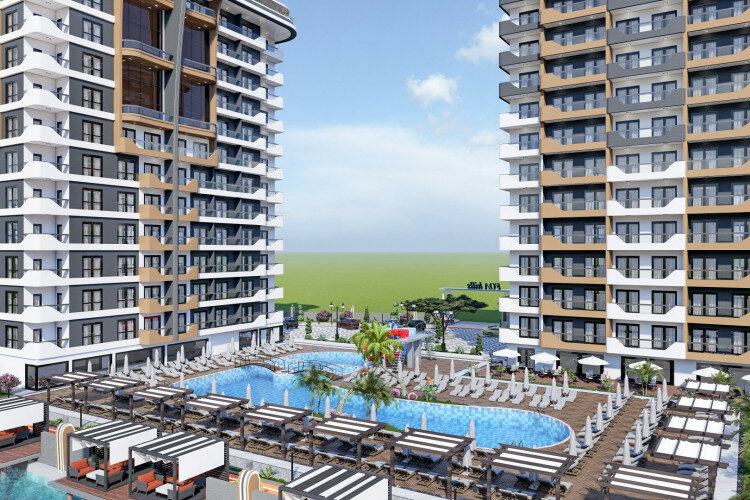 Квартира 1+1 в Алании, Турция | PTE-61242