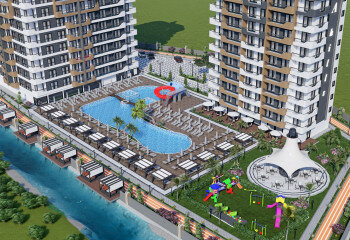 Квартира 1+1 в Алании, Турция | PTE-61242