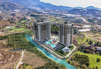 Квартира 1+1 в Алании, Турция | PTE-61242