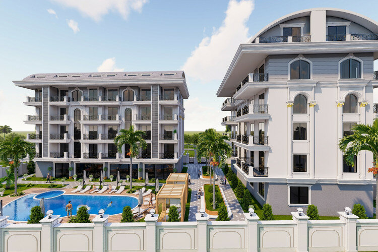 Квартира 1+1 в Алании, Турция | PTE-61255