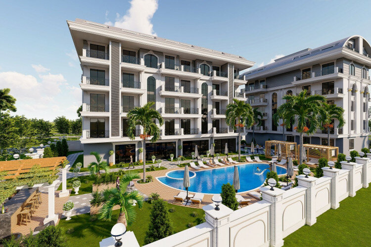 Квартира 1+1 в Алании, Турция | PTE-61255