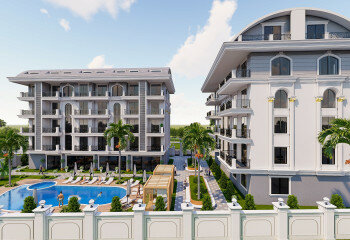 Квартира 1+1 в Алании, Турция | PTE-61255