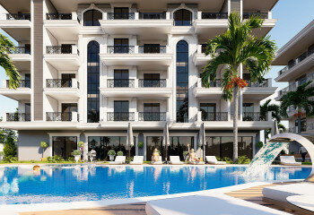 Квартира 1+1 в Алании, Турция | PTE-61255