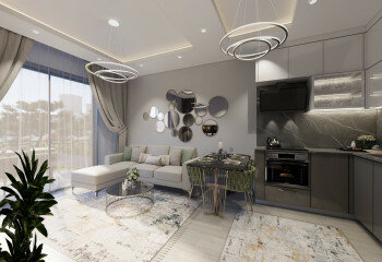 Квартира 1+1 в Алании, Турция | PTE-61255