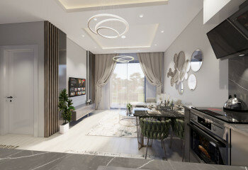 Квартира 1+1 в Алании, Турция | PTE-61255