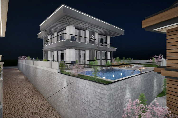 Квартира 4+1 в Демирташе, Алания, Турция | PBB-61252