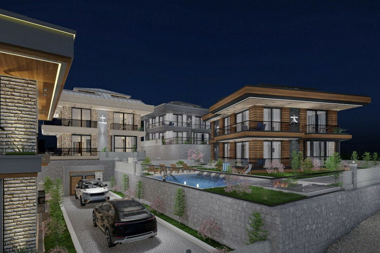 Квартира 4+1 в Демирташе, Алания, Турция | PBB-61252