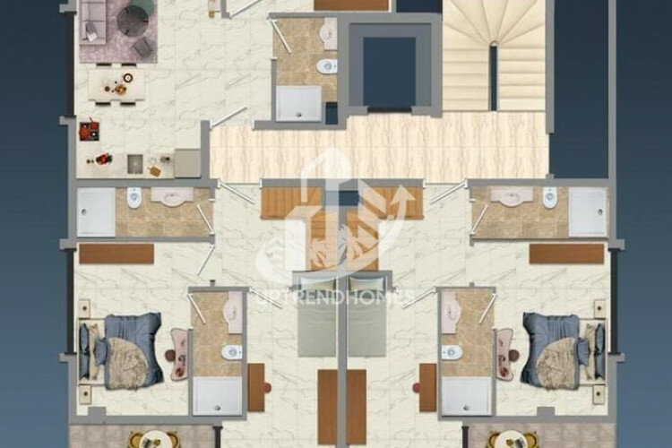 Пентхаус 2+1 в Кестеле, Турция | PBB-61286