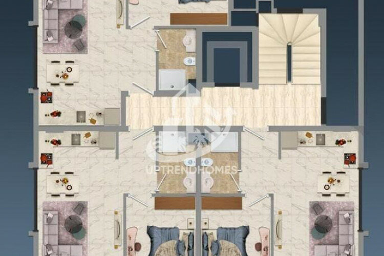 Пентхаус 2+1 в Кестеле, Турция | PBB-61286