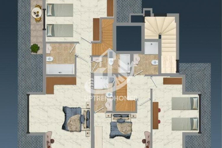 Пентхаус 2+1 в Кестеле, Турция | PBB-61286