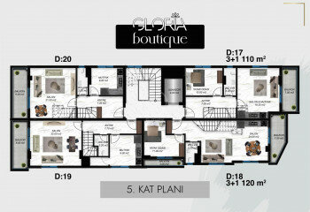 Квартира 1+1 в Алании, Турция | SBB-61295