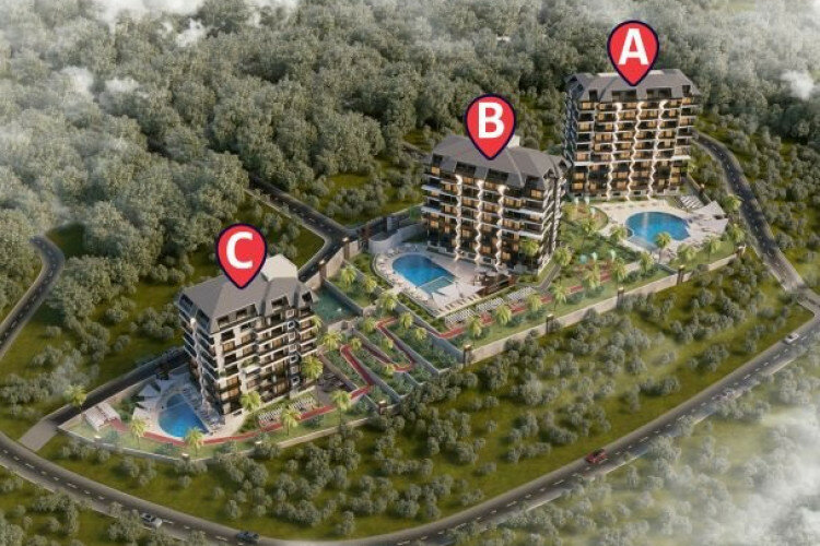 Квартира 1+1 в Алании, Турция | PBB-61301