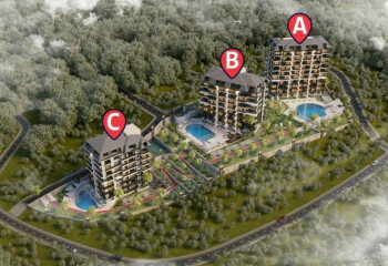 Квартира 1+1 в Алании, Турция | PBB-61301