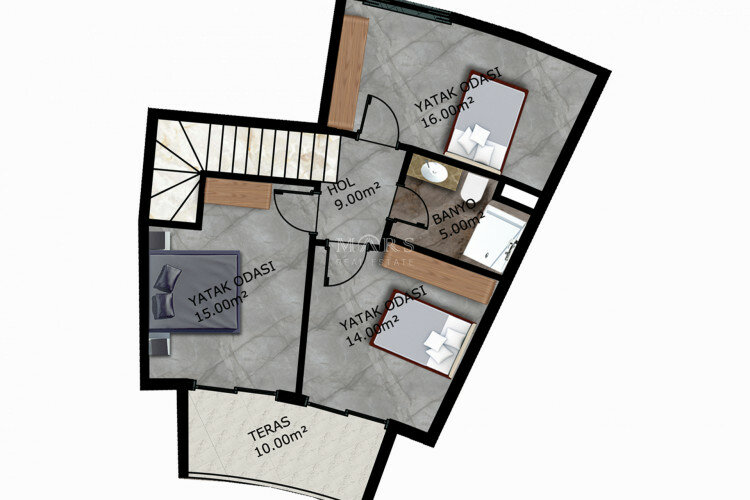 Квартира 3+1 в Алании, Турция | PBB-61315