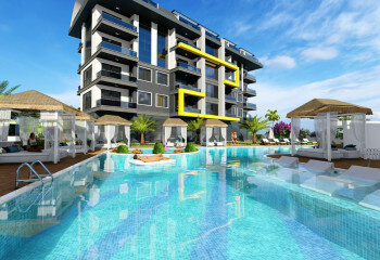 Квартира 1+1 в Алании, Турция | PBB-61327