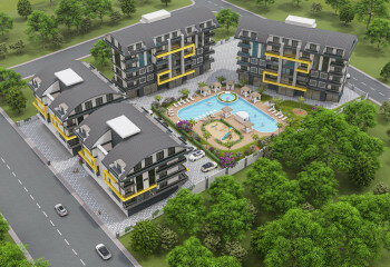 Квартира 1+1 в Алании, Турция | PBB-61327