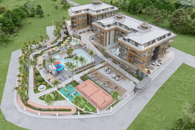 Квартира 1+1 в Алании, Турция | PKK-61323