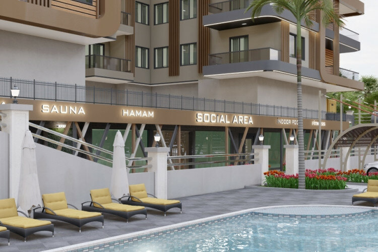 Квартира 1+1 в Алании, Турция | PKK-61323